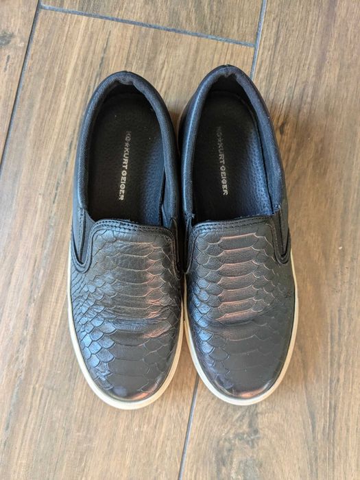 Kurt Geiger 37 pantofi tenisi piele sarpe