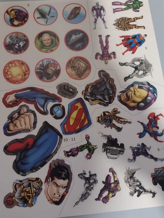 НОВО! Стикери Супермен