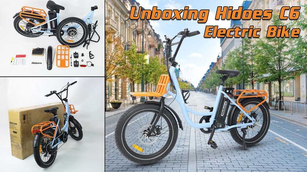 Електрическо колело HIDOES C6 500W 36V 13Ah