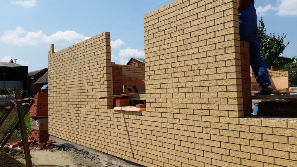 фасадПодрашивкаОблицовочныйКирпичомСтяшкаРемонтДемантажКладкаБолконов