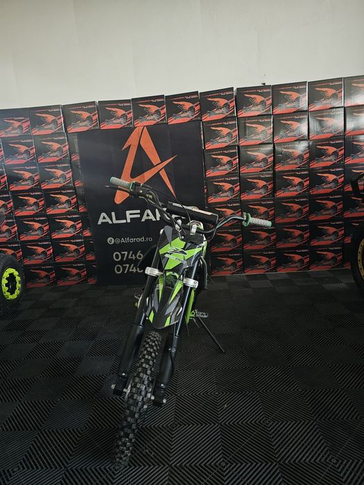 Motocross pentru copii KXD Pro Germany Tiger 110cc roti 14/12 inch Automat Nou adus din Germania