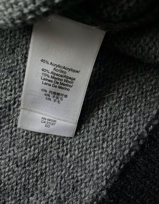 DKNY / мъжка вълнена блуза/фланела L