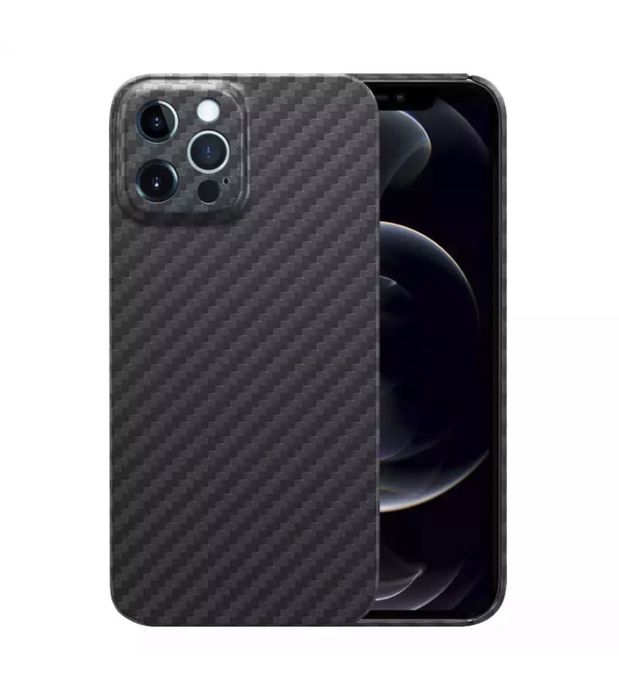 Iphone 11/Pro/Max Husa Super Slim 0.1mm Fiber Carbon Tupe Black