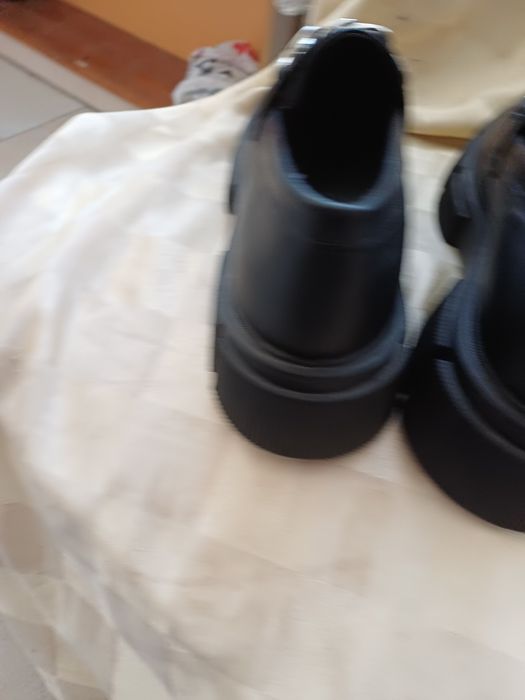 Дамски боти на Тенденз нови и нови лоуфъри  естествена кожа