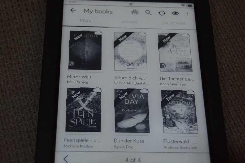 Ebook reader Tolino Shine 2 HD touchscreen iluminat wifi 4gb