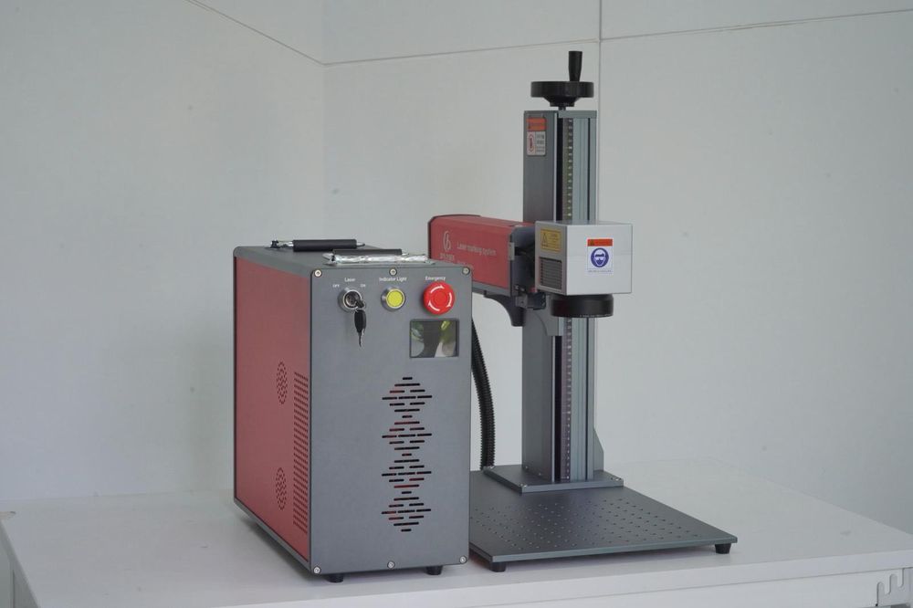 Налична в Пловдив Fiber Laser 60W JPT M7 MOPA | Лазер за гравиране и маркиране | Ротация + 2 лещи