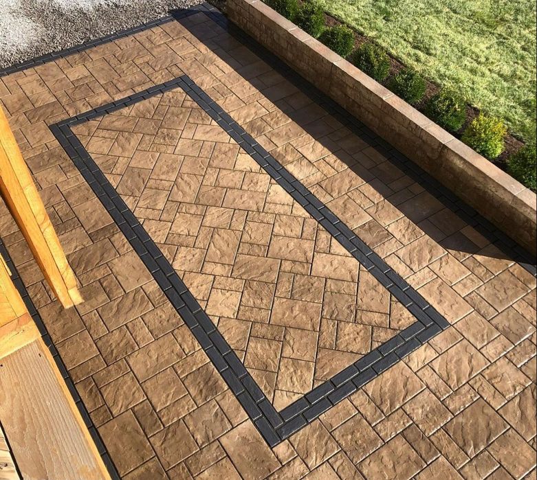 Укладка брусчатки