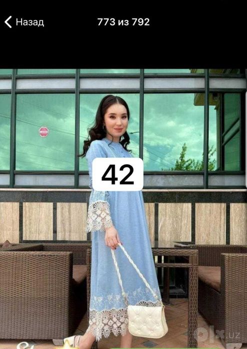 Платье, размер-42 (наш 48), Турция!