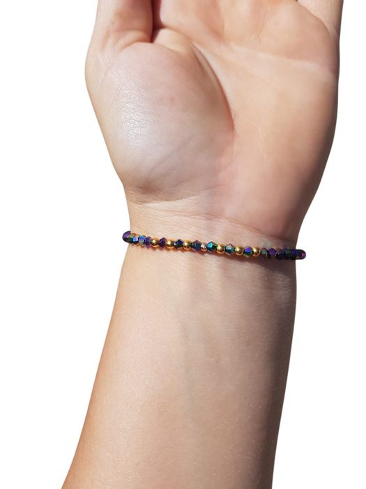 Brățări cu bile din Aur 14k 1+1 gratis