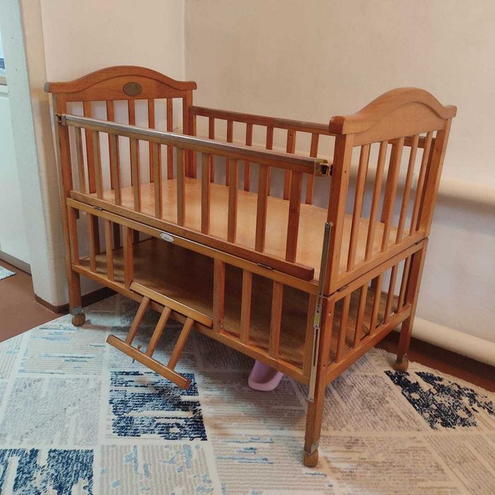 детский манеж, деревянный