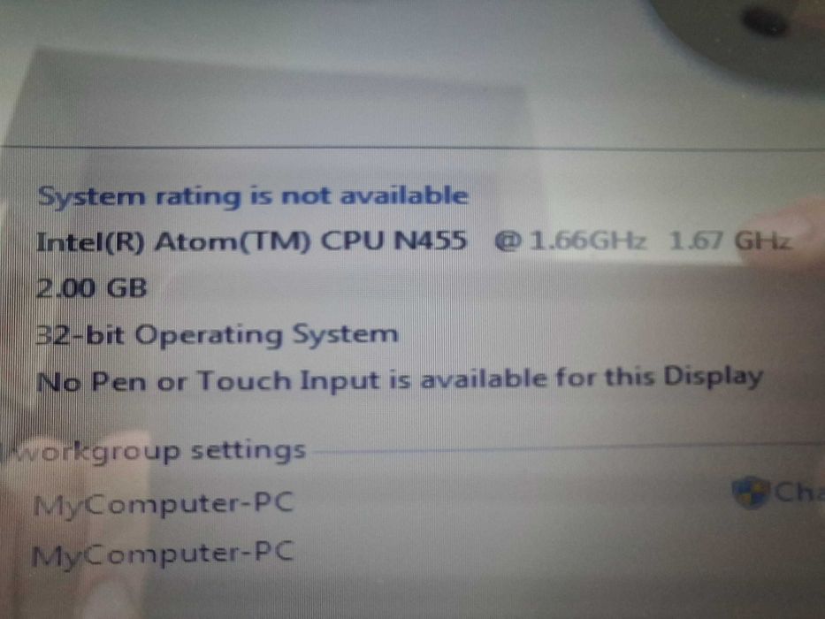 Mini Laptop Toshiba - Defect