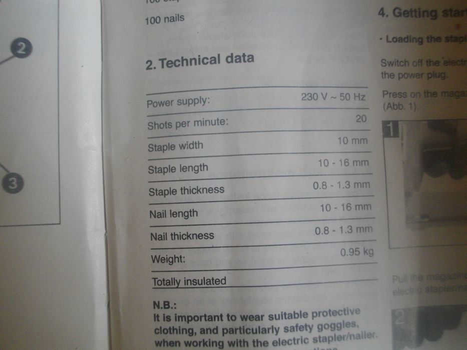Ел.Пистолет Горещ Въздух-Pow/Бисквит Машина Нут Фреза/Ел.Такер Einhell