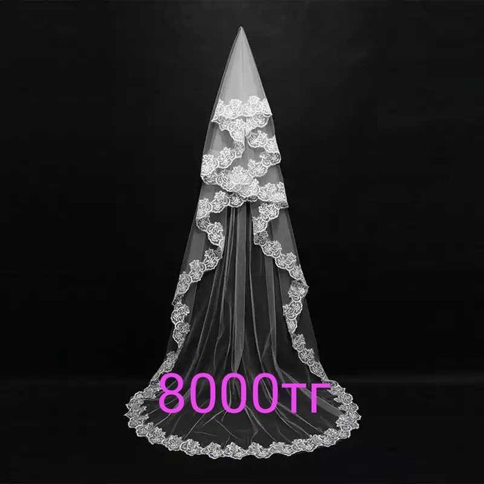 Свадебная фата новые
