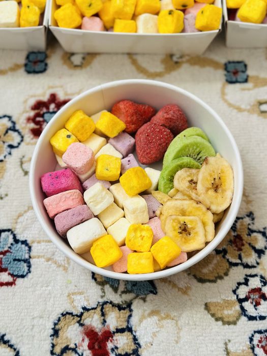 Сублимировонные фрукты и мороженое оптом