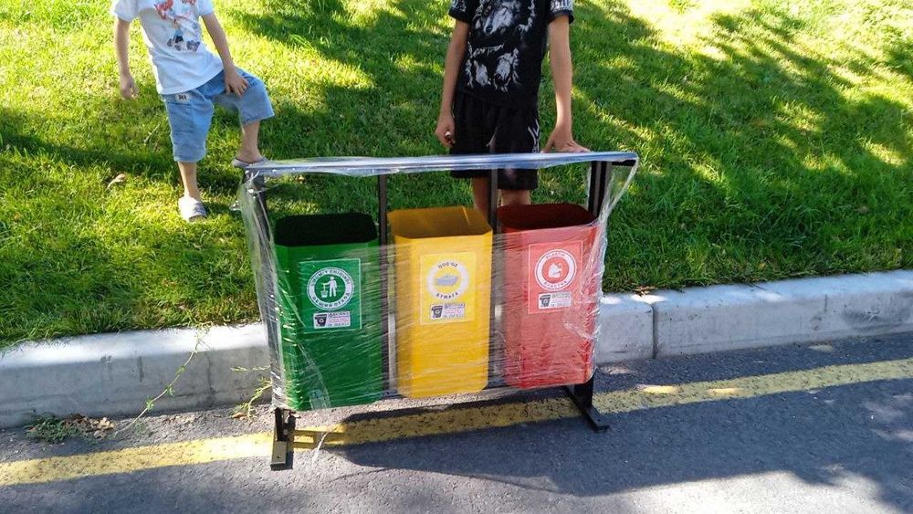 Металлические урны с усиленной рамой Мусорный бак урна Доставка есть!