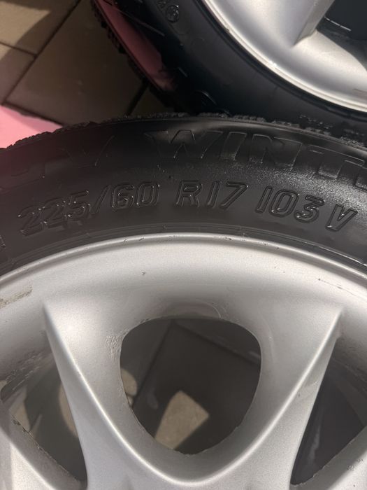 Jante cu tot cu anvelope 225x60xR17 103V