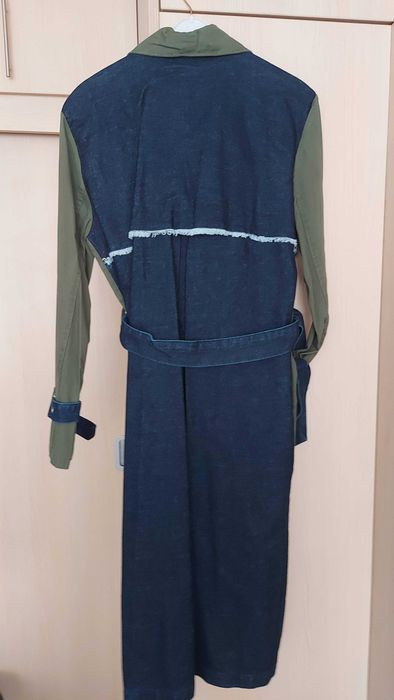 Дамско дънково манта