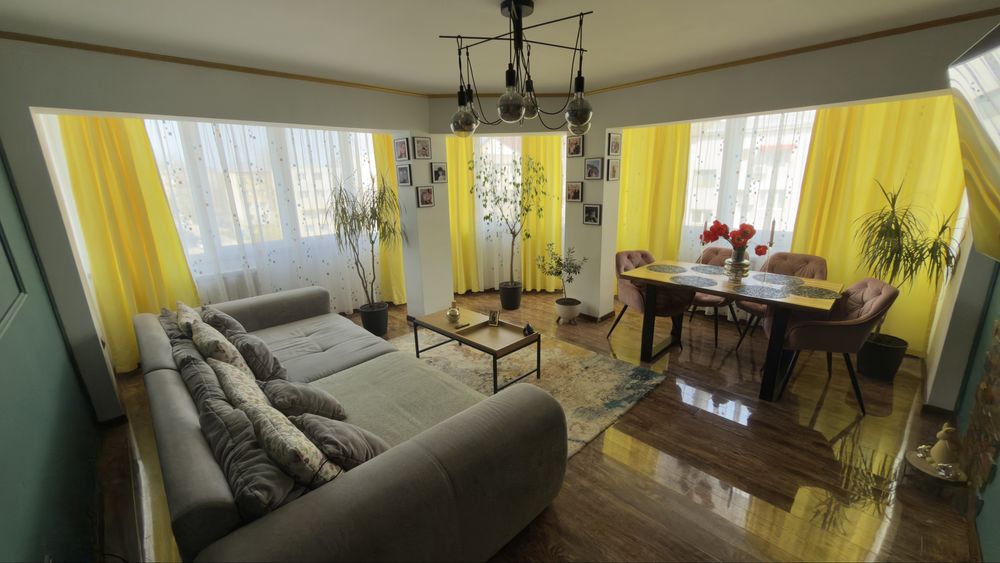 Apartament 4 camere Focsani complet mobilat la cheie .