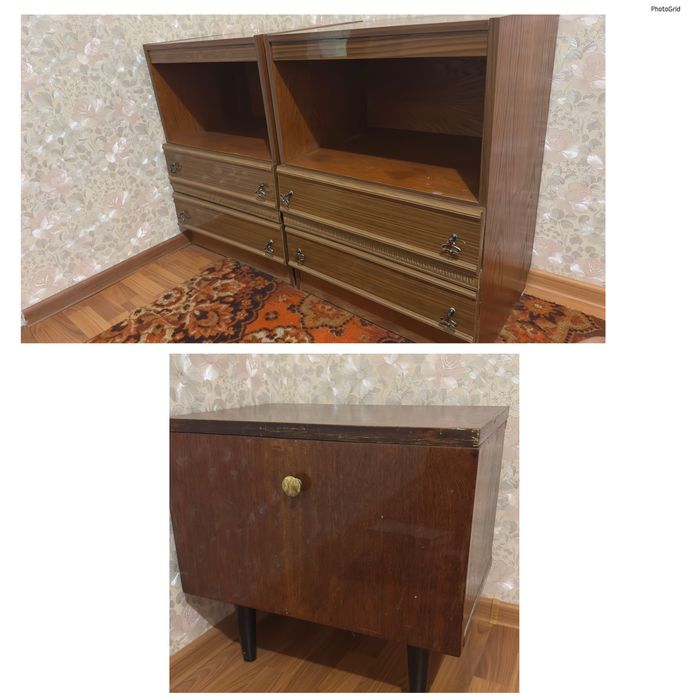 Продается 2 каммода и 2 тумбочки ( цена договорная ) самовывоз
