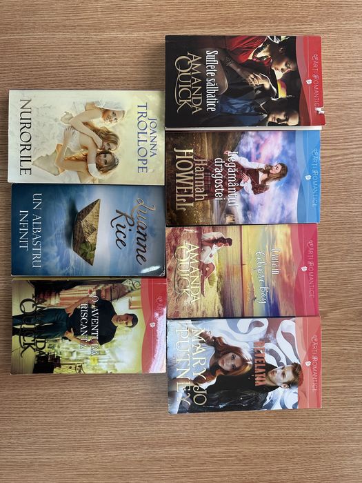 Cărți romantice la 40 lei toate 7 carti