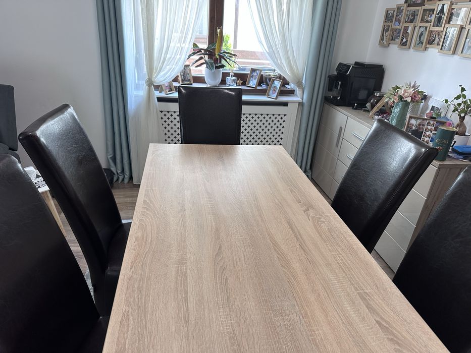 6 Scaune Munchen + masa Casa Rusu 160x80