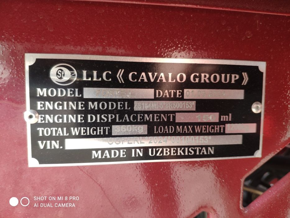 Моторолд янги км 0