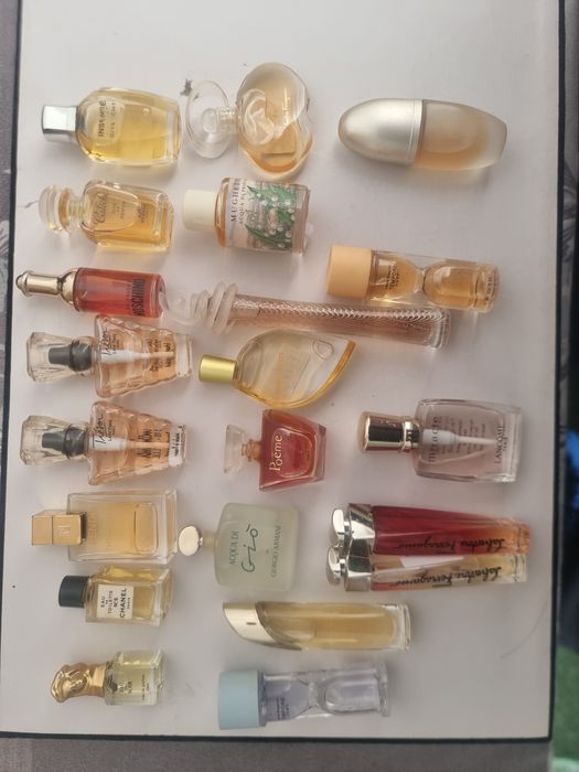 Colectie miniaturi parfum vintage – Fendi , Chanel, Givenchy, Hermès