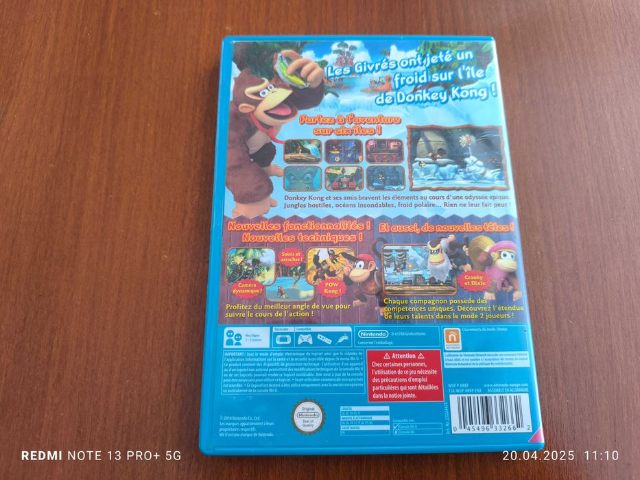Donkey Kong Country Tropical Freeze Nintendo WiiU игра