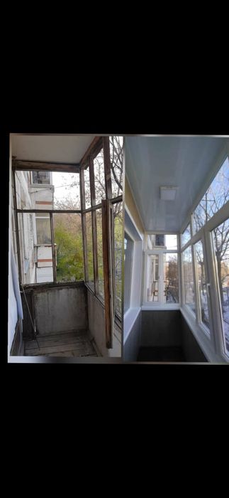 Ремонт балконов обшивка утепление