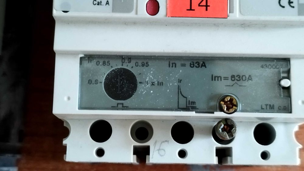 Автоматични Трифазни прекъсвачи GE Record Plus FD63 - 63A (General Electric)