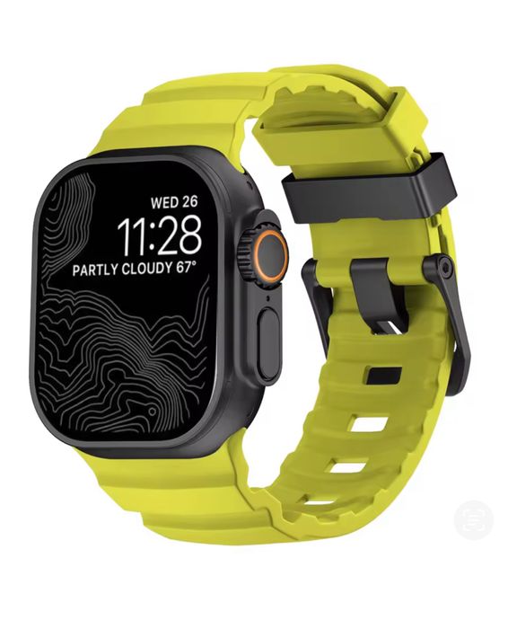 Curea Husa Incarcator Full Silicon Iphone Apple Watch Ultra