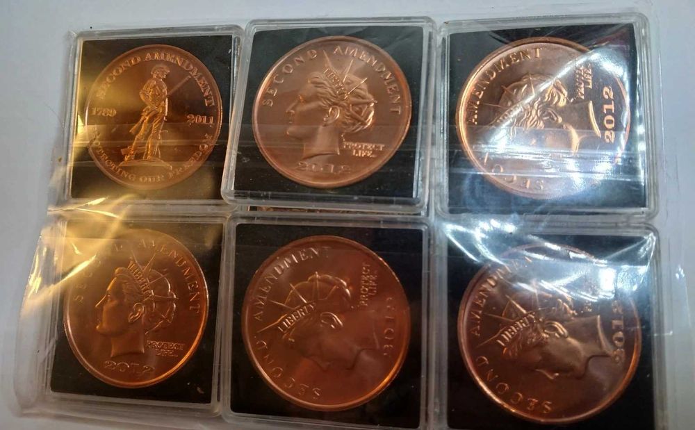 1 oz медна монета 999