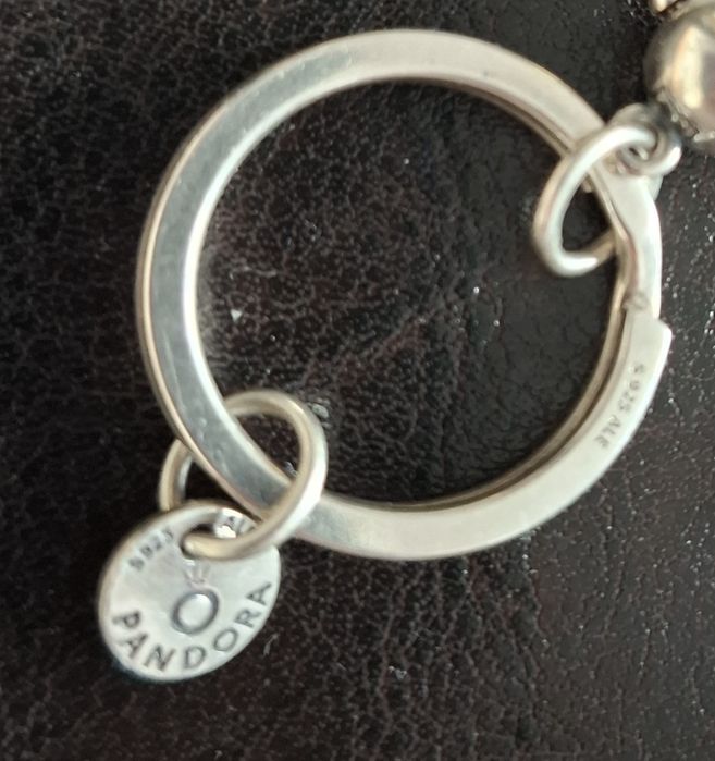 Inel pentru chei si charm Pandora