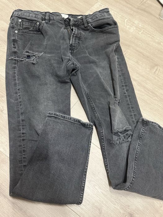 Джинсы муж pull&bear черные L 48