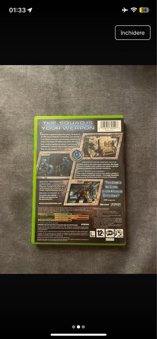 Joc Star Wars Republic Commando - Xbox Classic