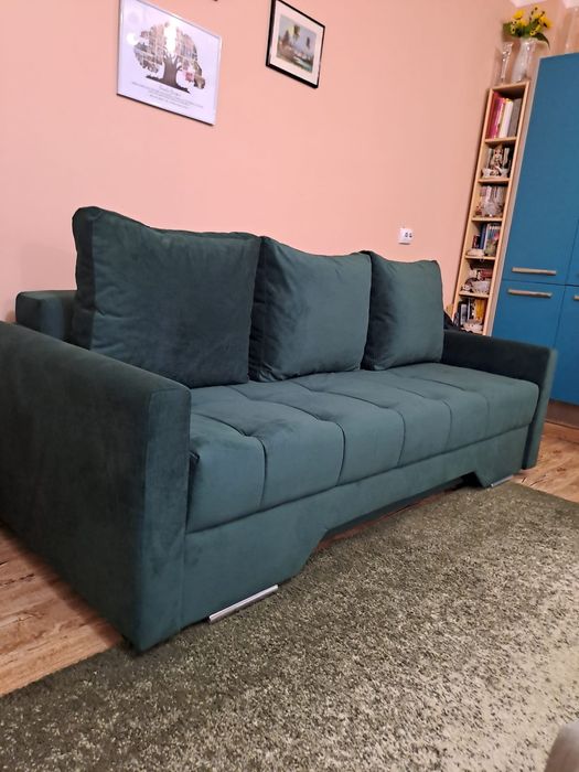 Canapea Extensibilă din Catifea (Bleumarin) noua sau/si scaune-200/buc