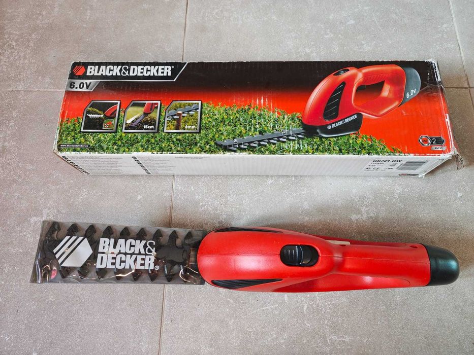 Foarfeca Trimmer electric gradina Black & Decker 6 V