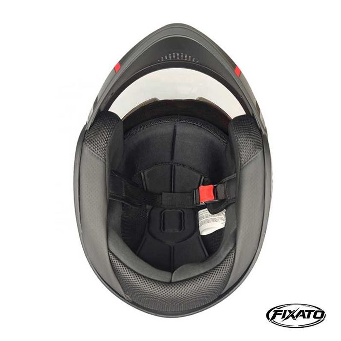 Casca Moto/Scuter Flip-Up, Viziera Dubla, Protectie UV, Albastru Inchis