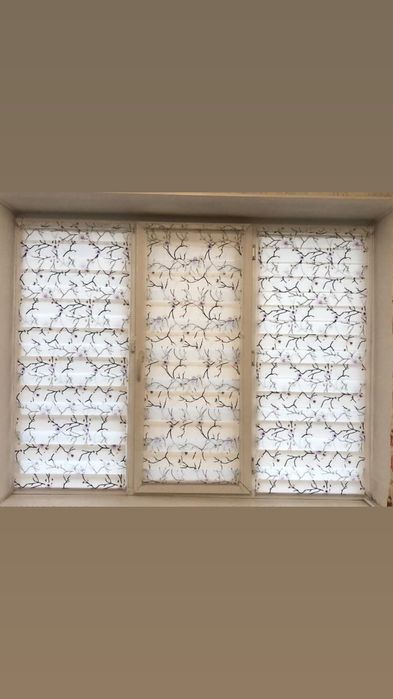 "Зебра" ролл-шторы День-ночь.