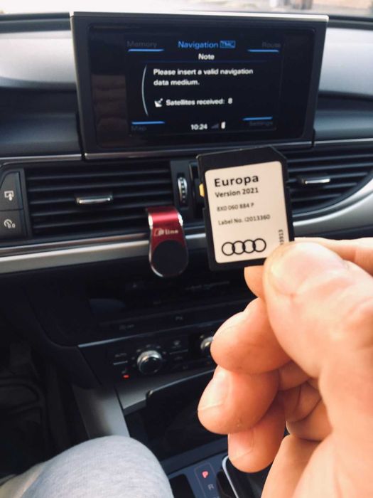 2024 Ново Audi RMC Sd Card Навигационна Сд Карта Ауди РМЦ + Turkey