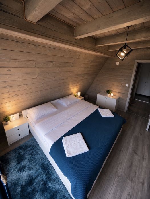 Cabană(6 dormitoare) cu ciubăr de închiriat – Roșia Mo