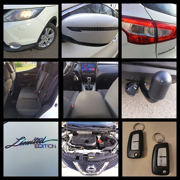 Nissan Qashqai*Af.2016*1.5 Dci*120 Cp*6+1V*Clima*Navi*Pilot*Led*Euro6!