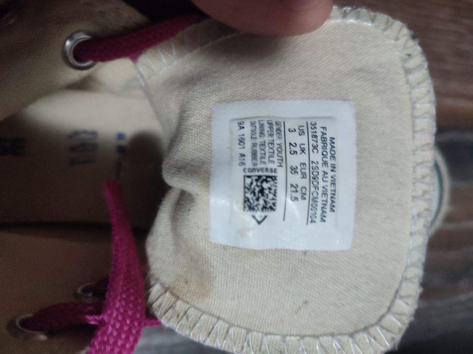 Teniși damă Converse originali , accept și schimb ( m37)