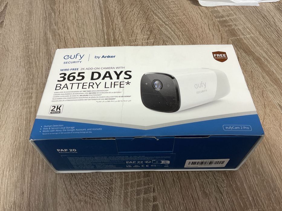Camera Eufy 365 days battery life