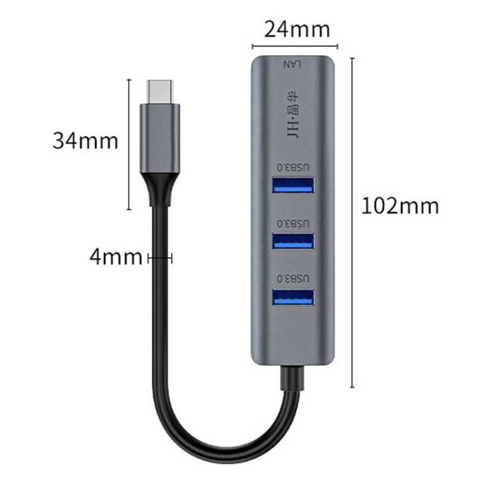 Usb3 ,type-c to lan переходник, lan adapter, сетевая карта 1GB - 2.5Gb