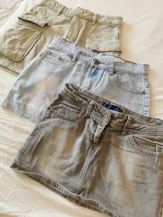 Къси Дънкени панталони/поли размер S/XS