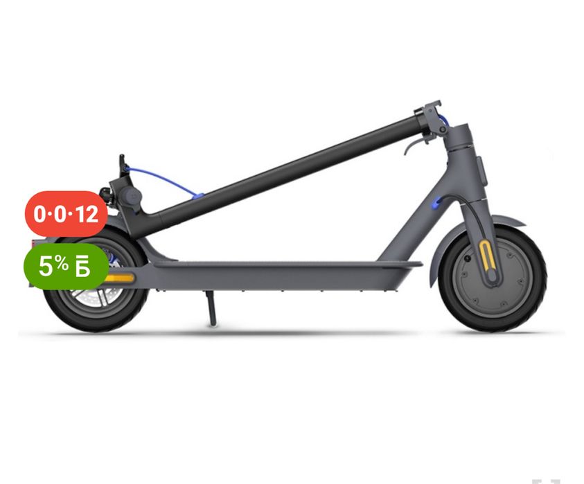 Продается электросамокат  Xiaomi Mi 3