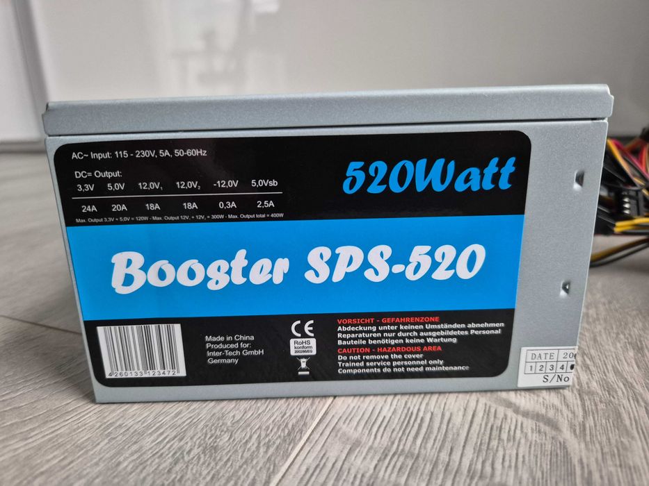 Sursa PC Booster SPS-520, 520 W