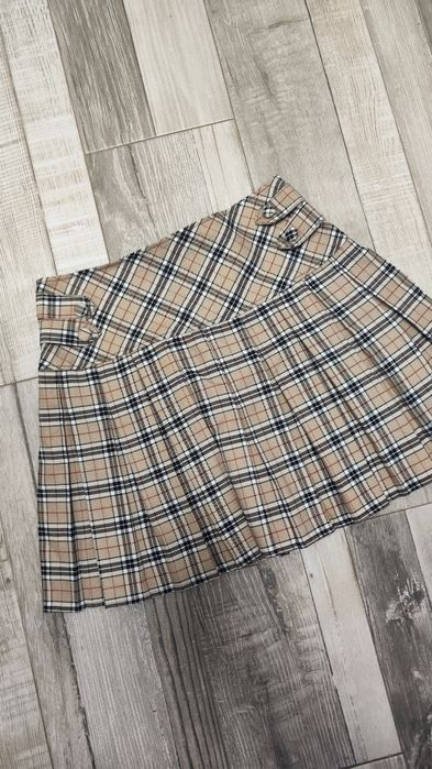 Шик къса карирана пола М