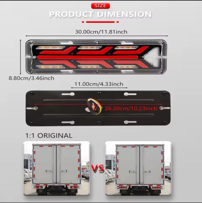 Stopuri LED Dinamice 12v/24v - Remorca/Camioneta/Masina